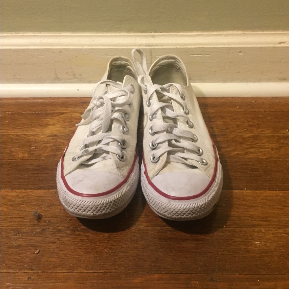 White Converse All Star